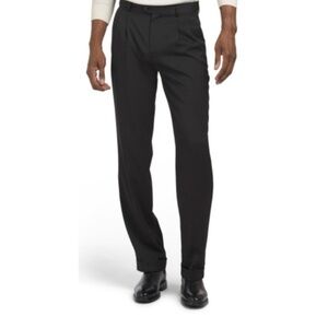 Perry Ellis PORTFOLIO Black Dress Pants for Men 38W x 32L